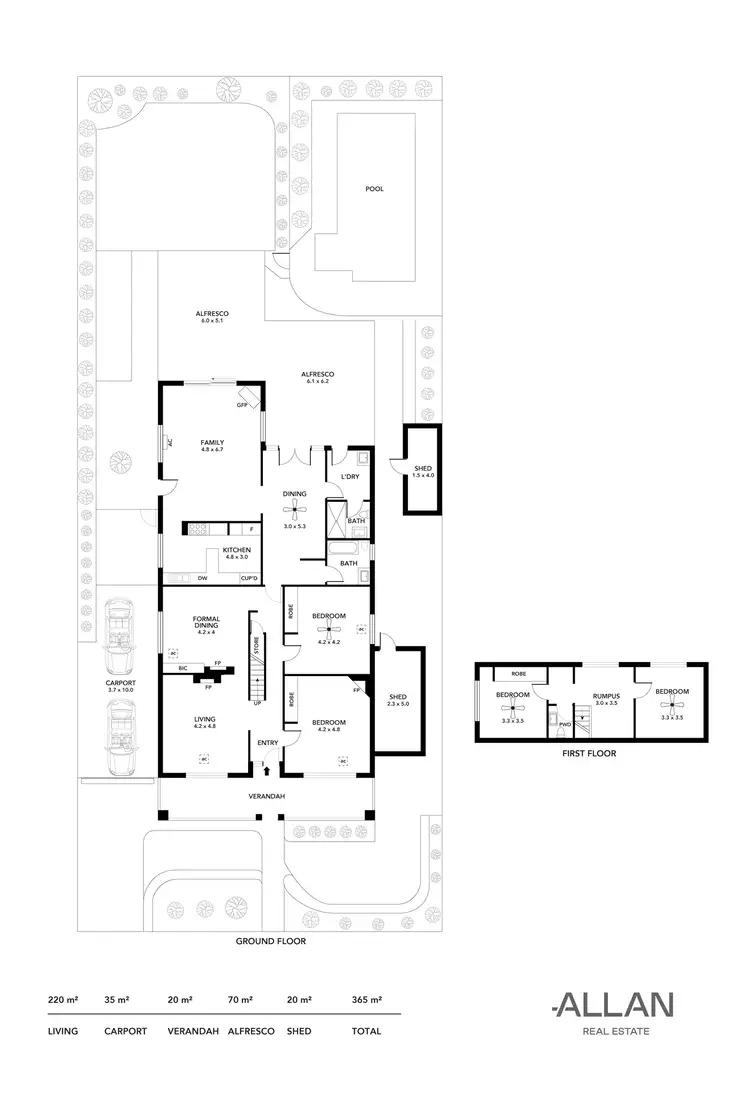 Floorplan of Homely house listing, 13 Walkers Road, Somerton Park SA 5044