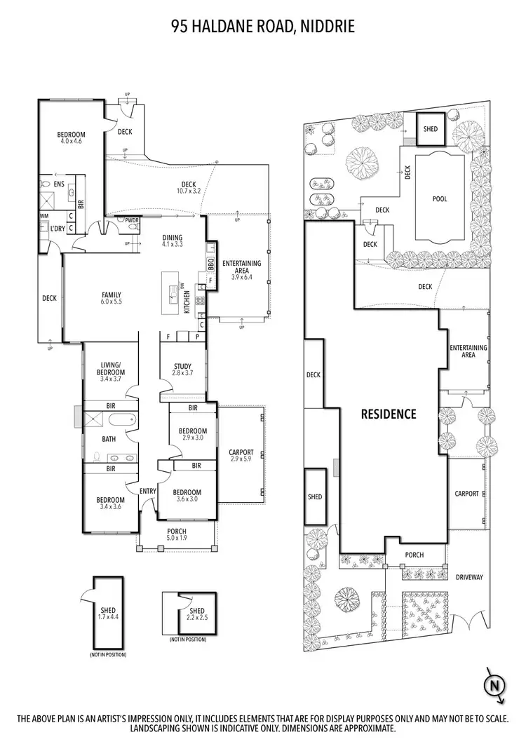 Floorplan of Homely house listing, 95 Haldane Road, Niddrie VIC 3042