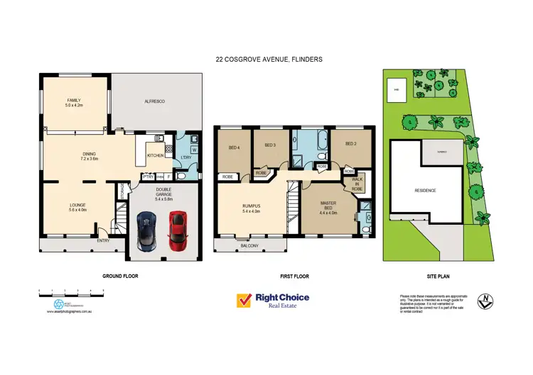Floorplan of Homely house listing, 22 Cosgrove Avenue, Flinders NSW 2529