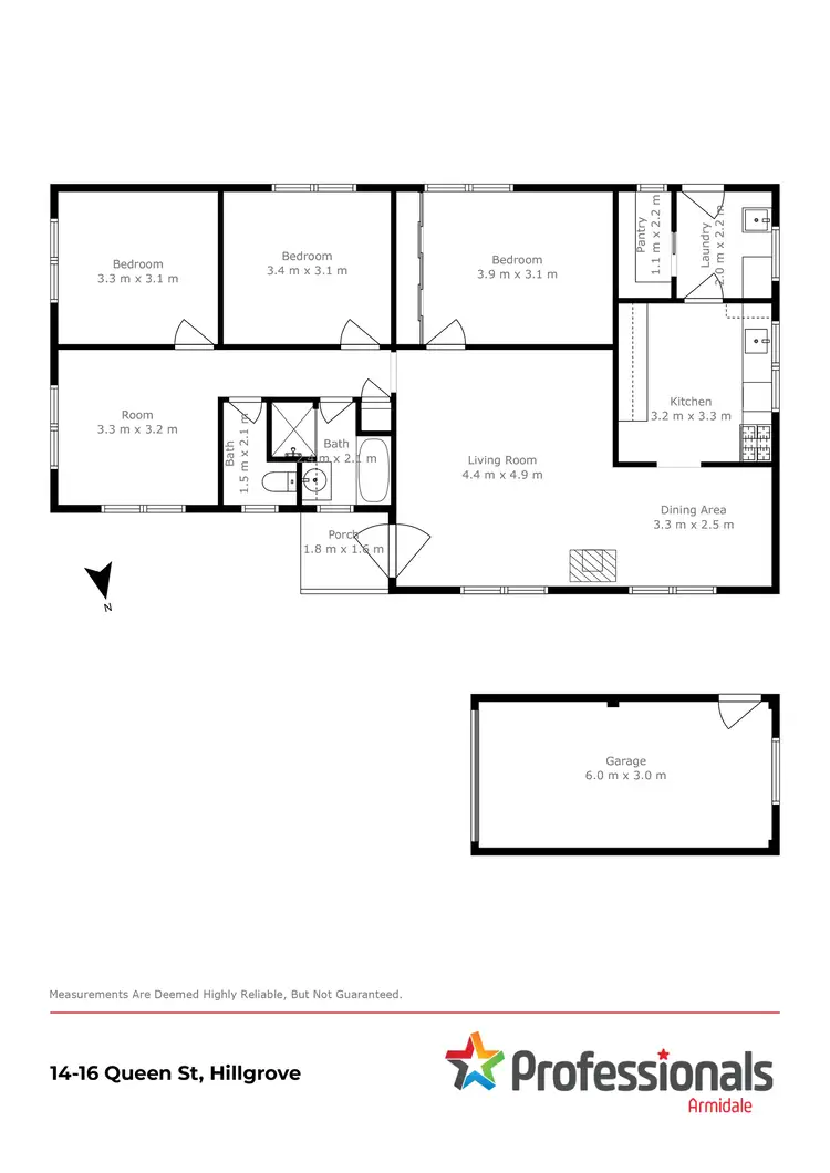 Floorplan of Homely house listing, 14-16 Queen Street, Hillgrove NSW 2350