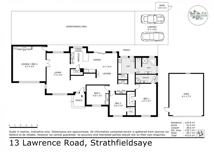 Floorplan of Homely house listing, 13 Lawrence Road, Strathfieldsaye VIC 3551