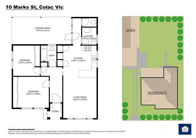 Floorplan of Homely house listing, 10 Marks Street, Colac VIC 3250