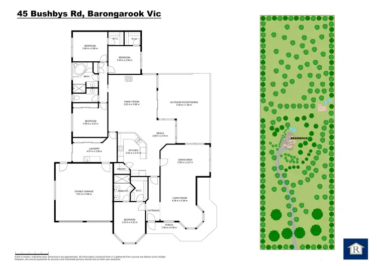 Floorplan of Homely rural property listing, 45 Bushbys Road, Barongarook VIC 3249