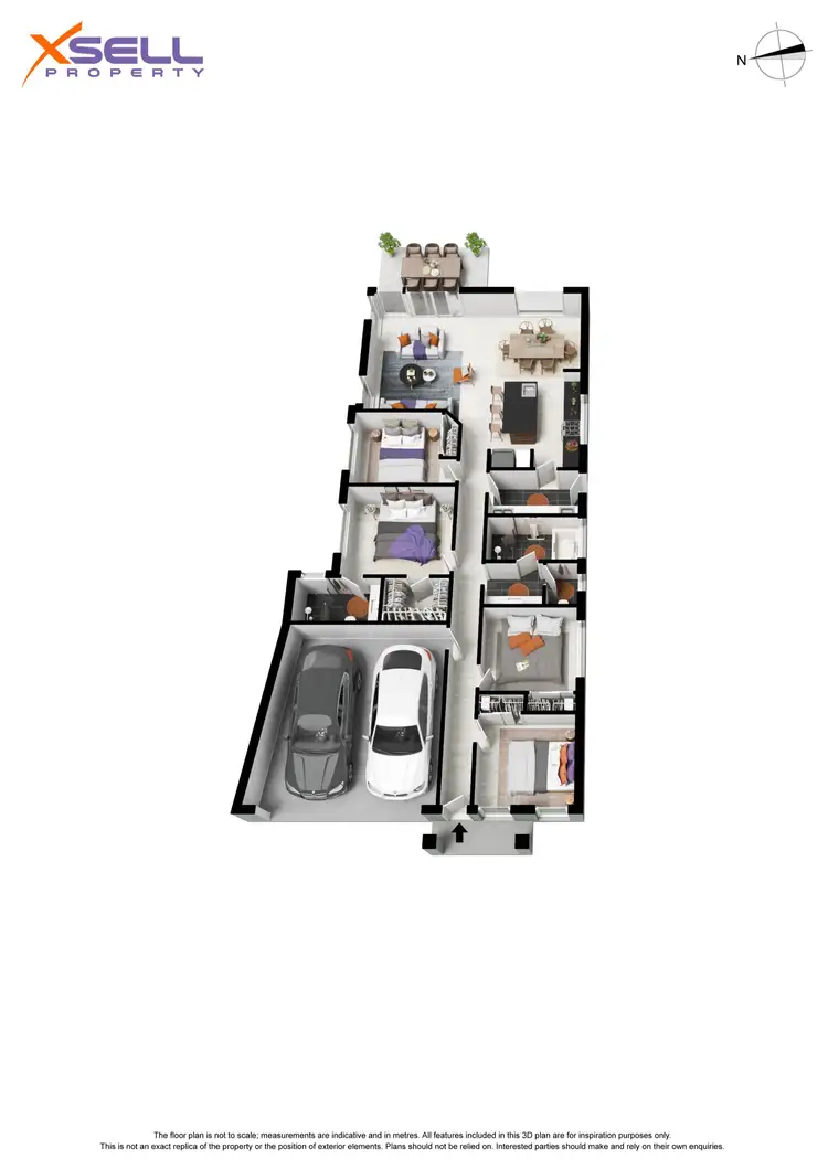 Floorplan of Homely house listing, 25 Roberts Crescent, Hope Valley SA 5090