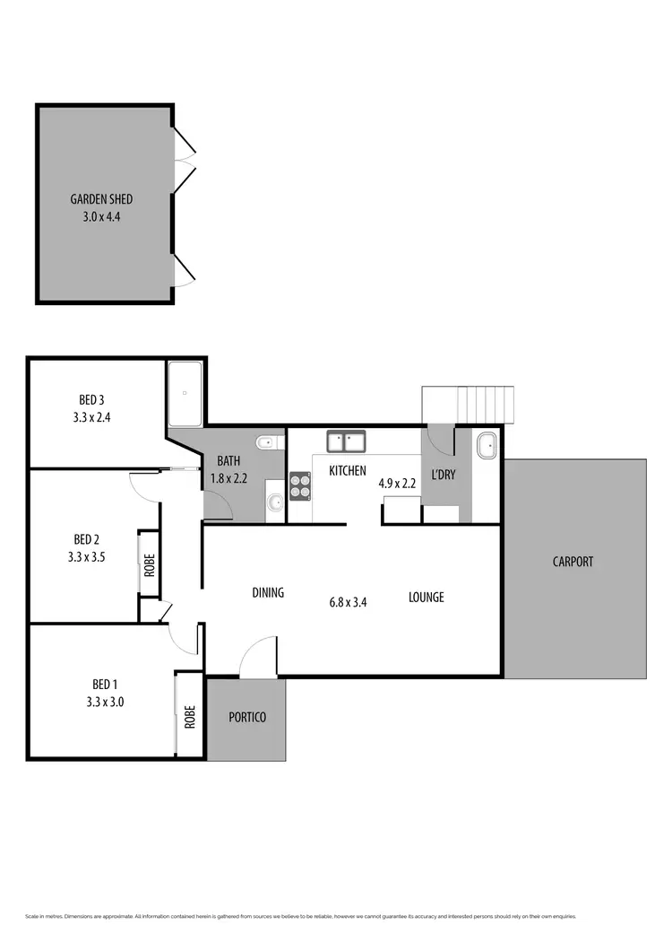Floorplan of Homely house listing, 32 Dumaresq Street, Muswellbrook NSW 2333