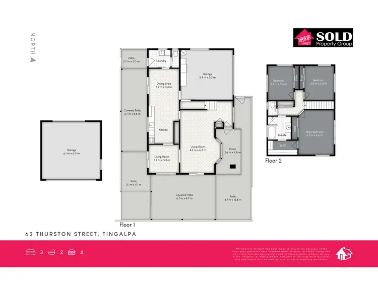 Floorplan of Homely house listing, 63 Thurston Street, Tingalpa QLD 4173
