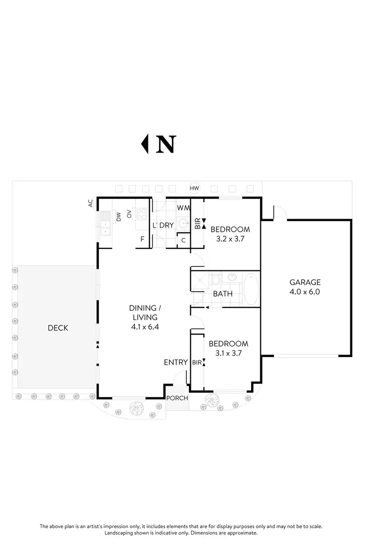Floorplan of Homely unit listing, 2/27 Neville Street, Keilor East VIC 3033