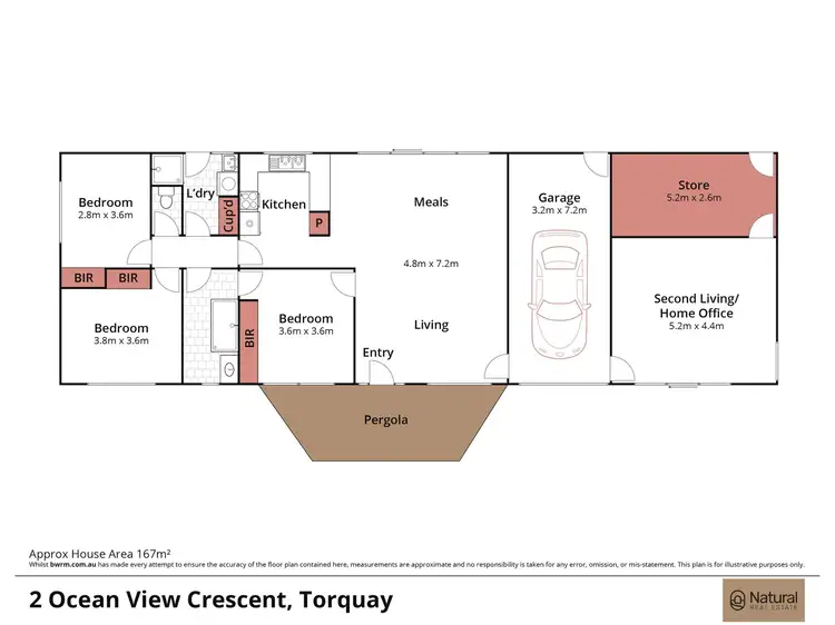 Floorplan of Homely house listing, 2 Ocean View Crescent, Torquay VIC 3228