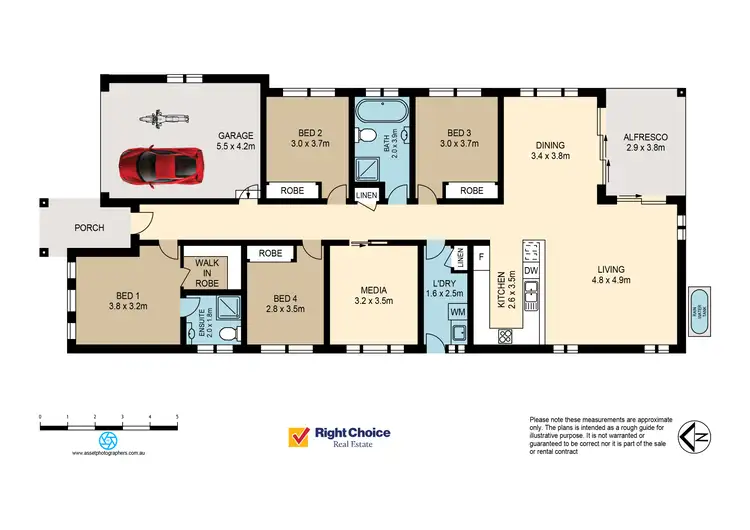 Floorplan of Homely house listing, 49 Bushranger Parade, Calderwood NSW 2527