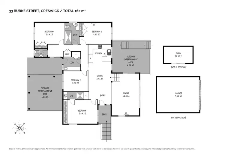 Floorplan of Homely house listing, 33 Burke Street, Creswick VIC 3363