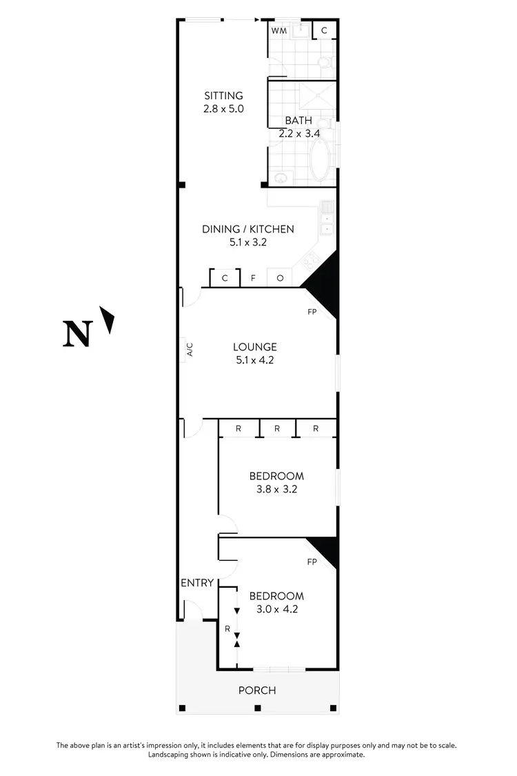 Floorplan of Homely house listing, 9 Field Street, Moonee Ponds VIC 3039