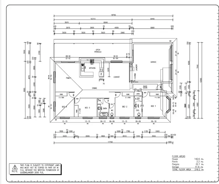 Floorplan of Homely house listing, 25 Jasmine Drive, Blacks Beach QLD 4740