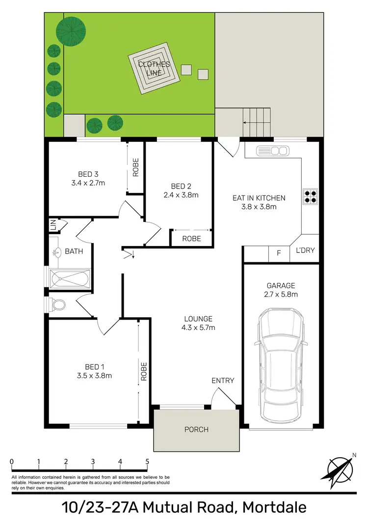 Floorplan of Homely villa listing, 10/23-27 Mutual Road, Mortdale NSW 2223