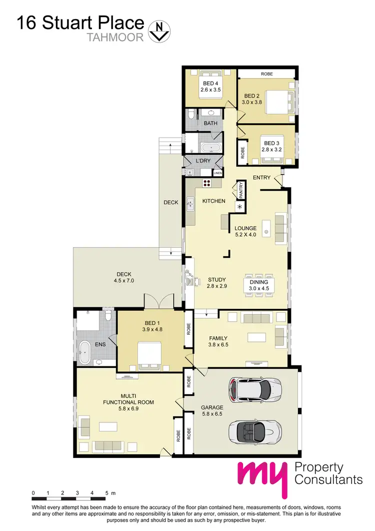 Floorplan of Homely house listing, 16 Stuart Place, Tahmoor NSW 2573