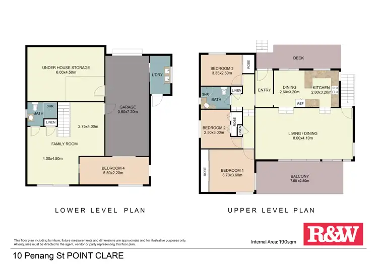 Floorplan of Homely house listing, 10 Penang Street, Point Clare NSW 2250