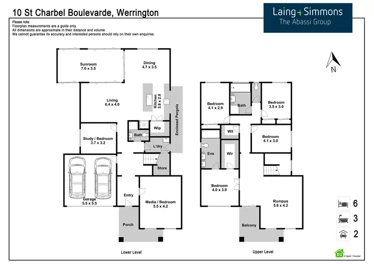 Floorplan of Homely house listing, 10 St Charbel Boulevard, Werrington NSW 2747