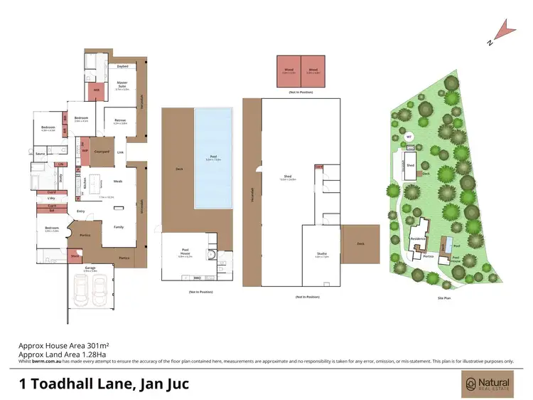 Floorplan of Homely rural property listing, 1 Toadhall Lane, Jan Juc VIC 3228