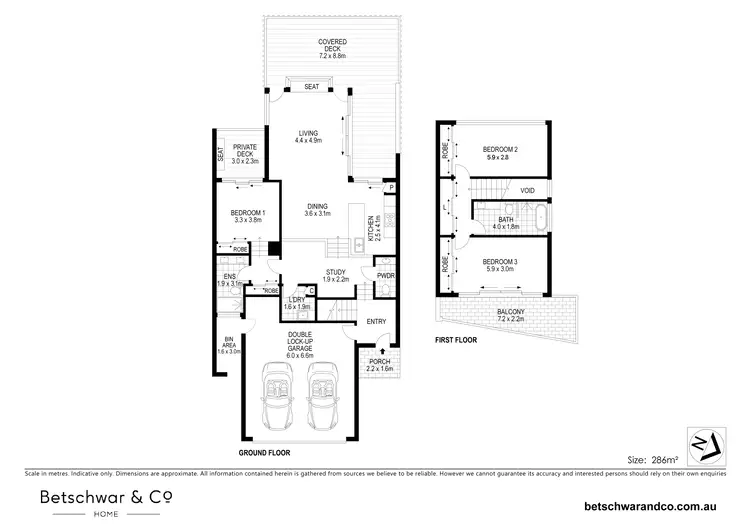 Floorplan of Homely townhouse listing, 6/33 William Davies Drive, Figtree NSW 2525