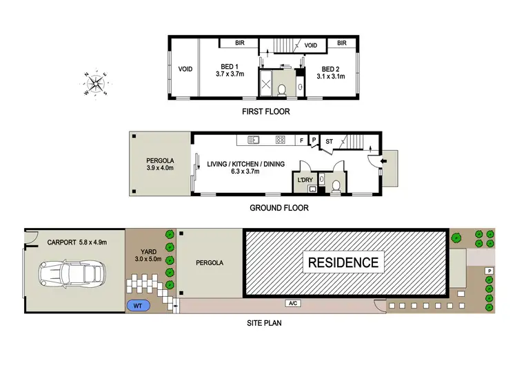 Floorplan of Homely house listing, 19 Ironwood Crescent, Blacktown NSW 2148