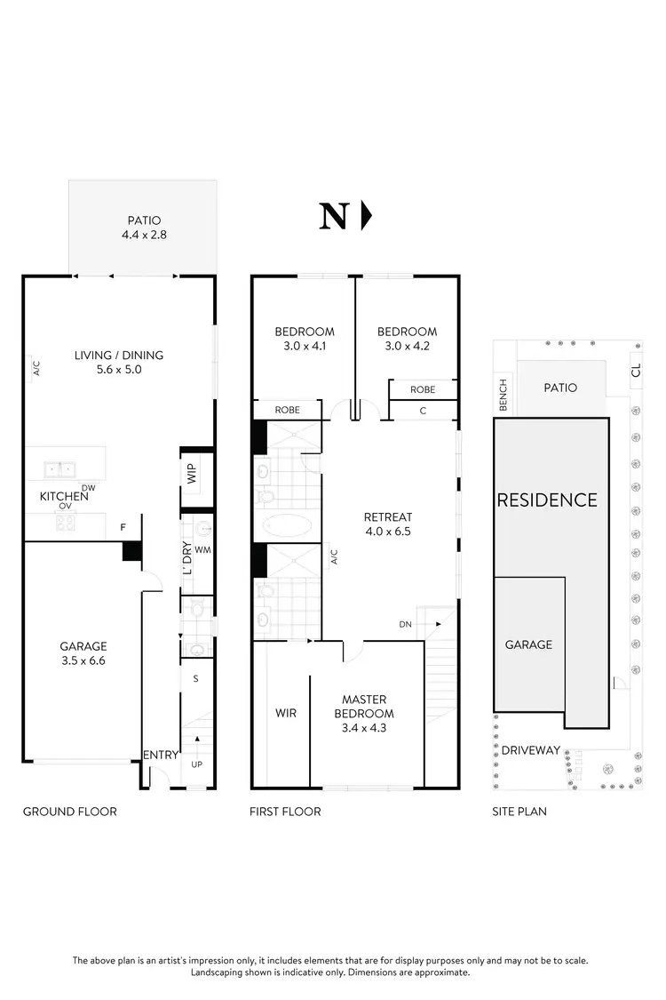 Floorplan of Homely house listing, 27 Landsby Drive, Avondale Heights VIC 3034