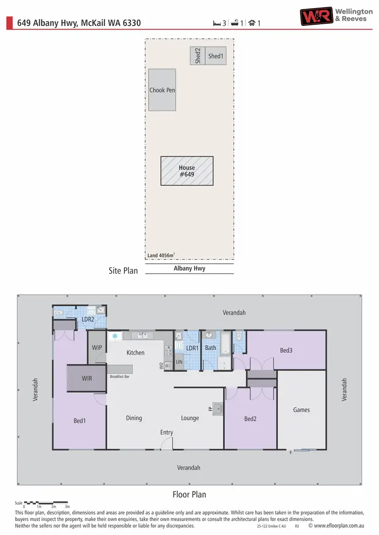 Floorplan of Homely house listing, 649 Albany Highway, Mckail WA 6330