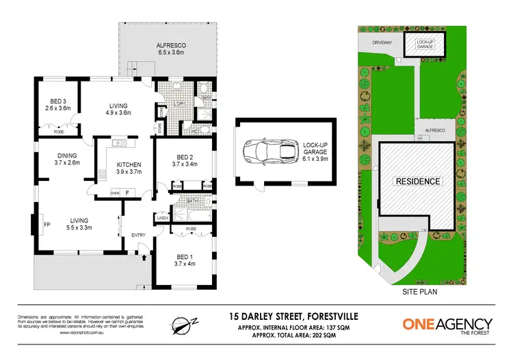 Floorplan of Homely house listing, 15 Darley Street, Forestville NSW 2087