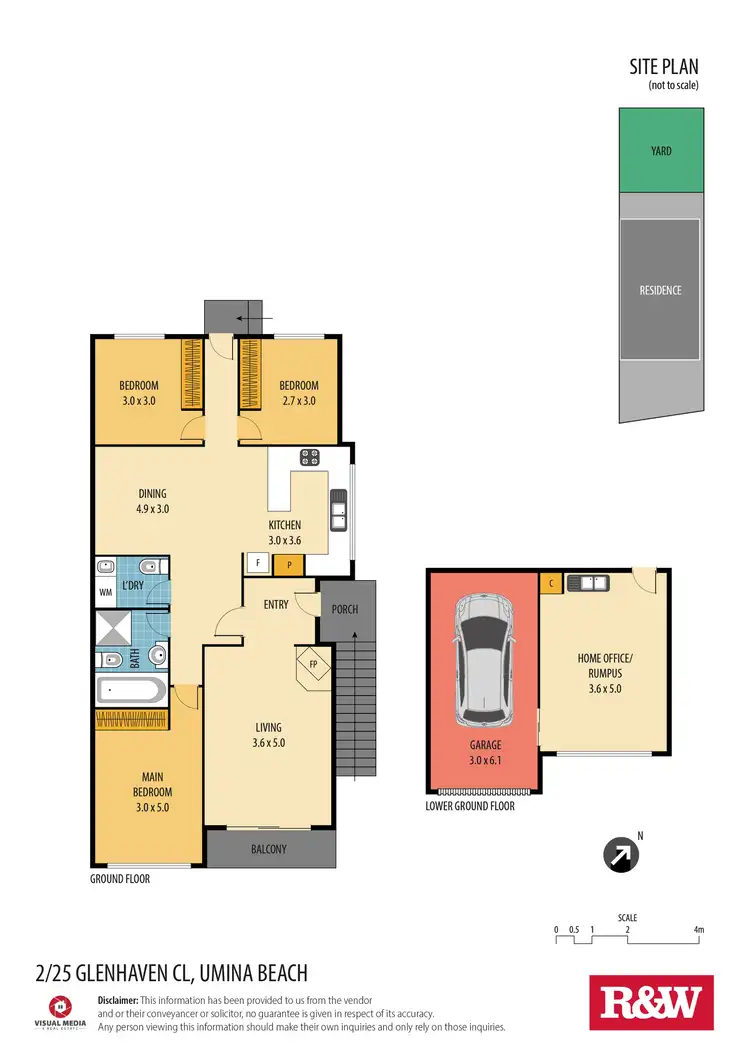 Floorplan of Homely townhouse listing, 2/25 Glenhaven Close, Umina Beach NSW 2257