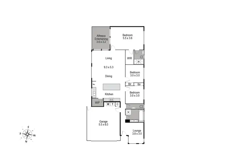 Floorplan of Homely house listing, 21 Sonia Crescent, Greenvale VIC 3059