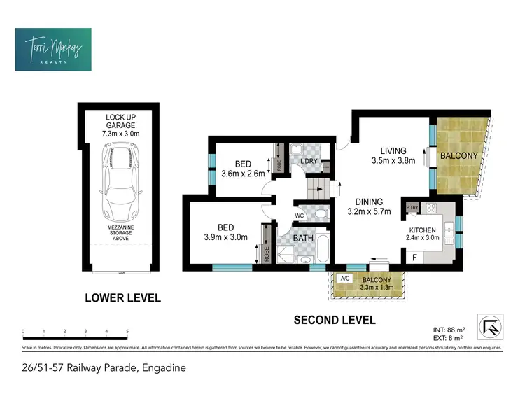 Floorplan of Homely apartment listing, 26/51-57 Railway Parade, Engadine NSW 2233