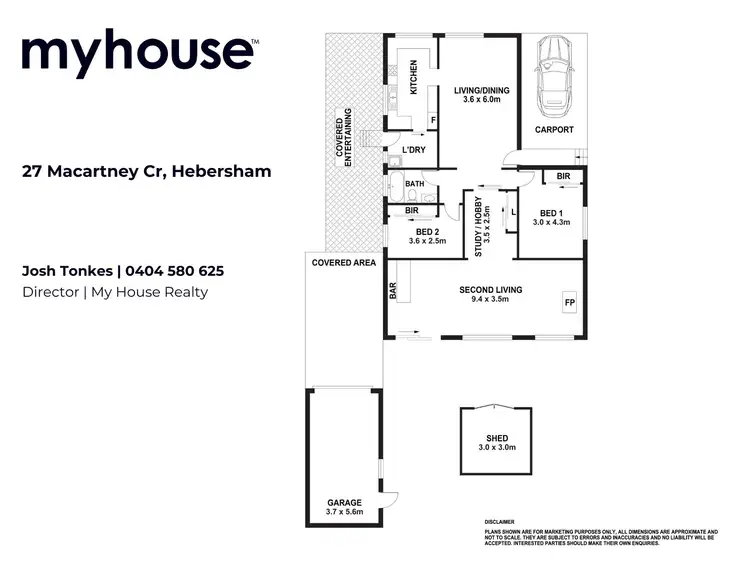 Floorplan of Homely house listing, 27 Macartney Cr, Hebersham NSW 2770