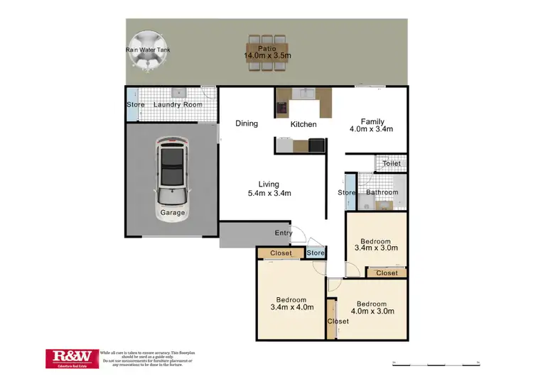 Floorplan of Homely house listing, 3 Backo Court, Caboolture QLD 4510