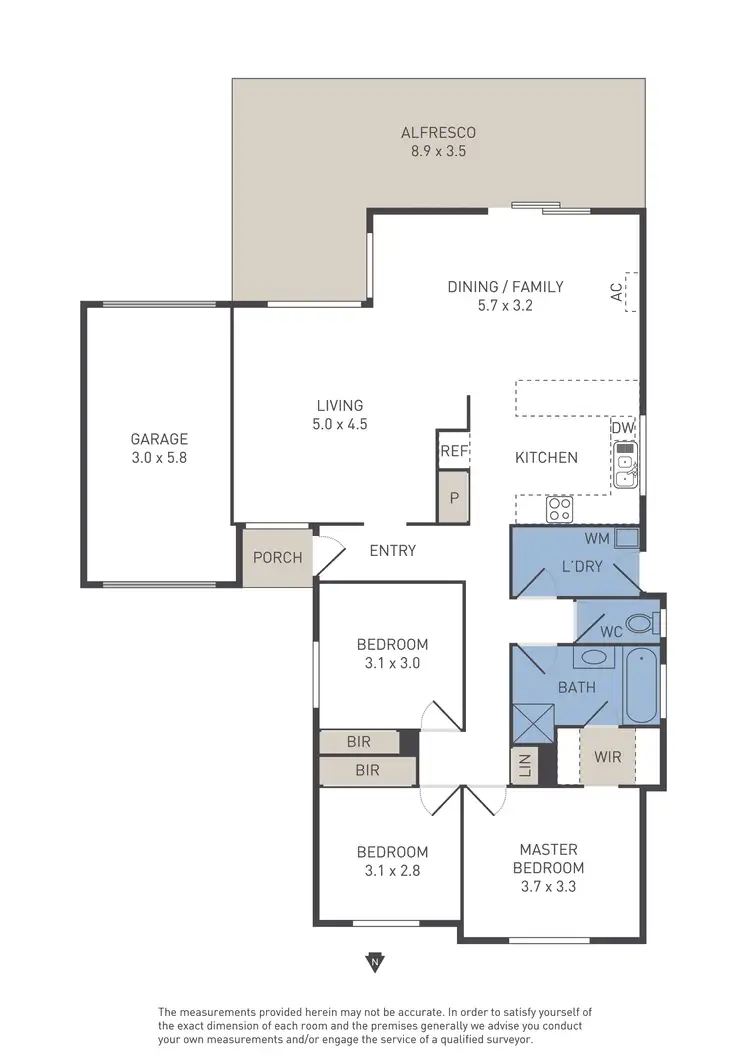 Floorplan of Homely house listing, 51 Klippel Way, Caroline Springs VIC 3023