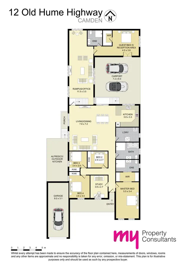 Floorplan of Homely house listing, 12 Old Hume Highway, Camden NSW 2570
