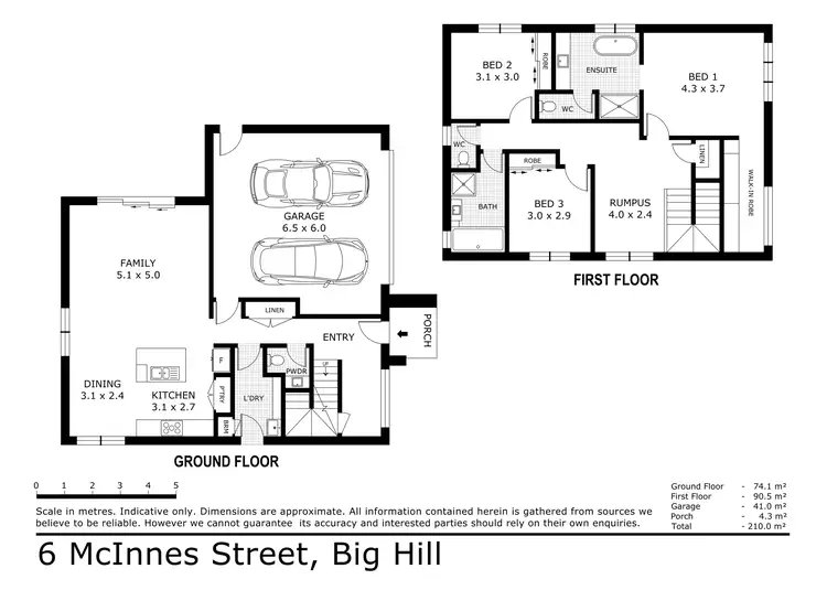Floorplan of Homely house listing, 6 McInnes Street, Big Hill VIC 3555