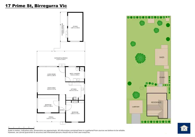 Floorplan of Homely house listing, 17 Prime Street, Birregurra VIC 3242
