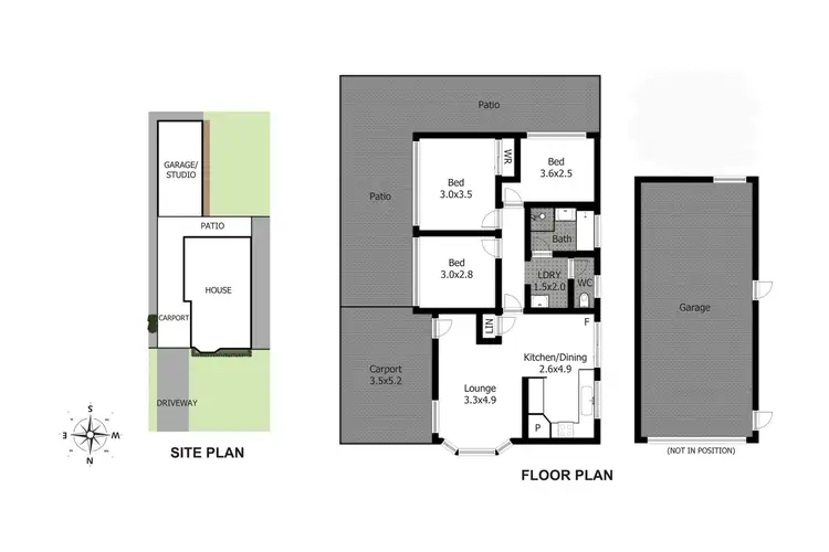 Floorplan of Homely house listing, 51 Centauri Circuit, Cranebrook NSW 2749