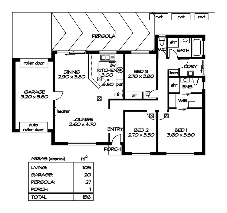 Floorplan of Homely house listing, 1/569 Milne Road, Tea Tree Gully SA 5091