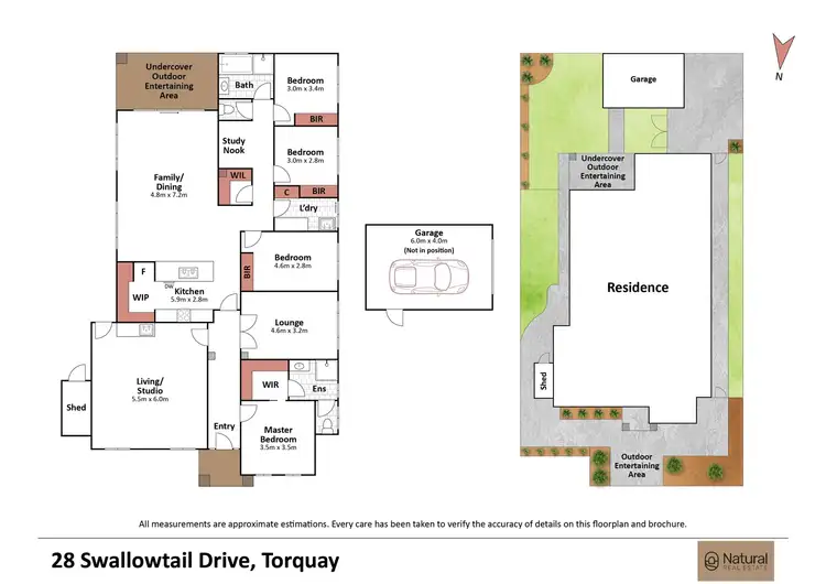 Floorplan of Homely house listing, 28 Swallowtail Drive, Torquay VIC 3228