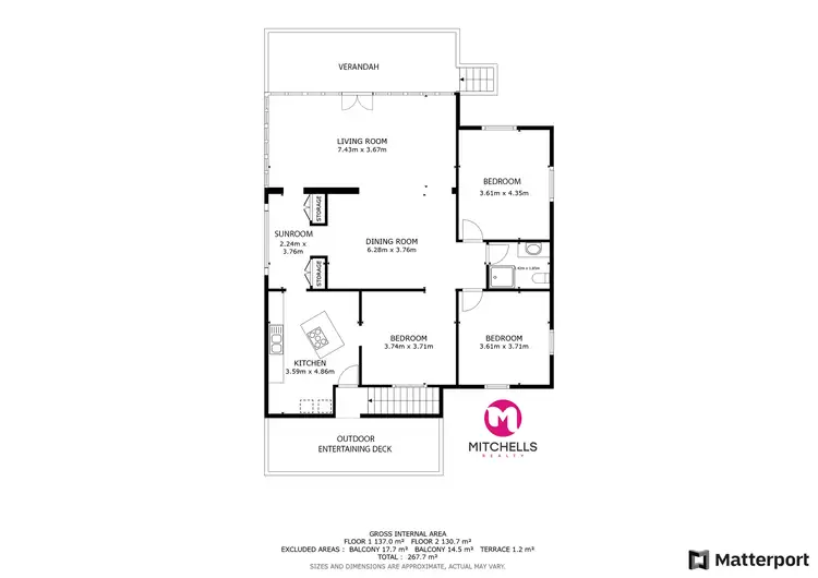 Floorplan of Homely house listing, 3-5 James Street, Urangan QLD 4655