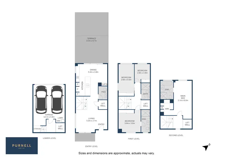 Floorplan of Homely townhouse listing, 70/17 Thynne Street, Bruce ACT 2617