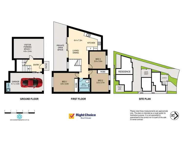 Floorplan of Homely townhouse listing, 4/7 Dillon Road, Flinders NSW 2529