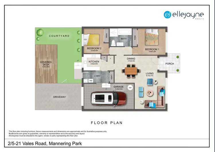 Floorplan of Homely villa listing, 2/5-21 Vales Rd, Mannering Park NSW 2259