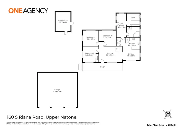 Floorplan of Homely rural property listing, 160 South Riana Road, Upper Natone TAS 7321
