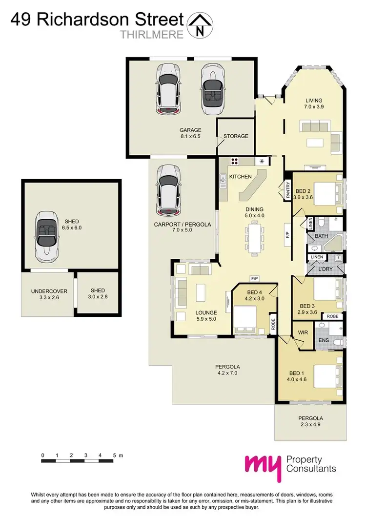 Floorplan of Homely house listing, 49 Richardson Street, Thirlmere NSW 2572