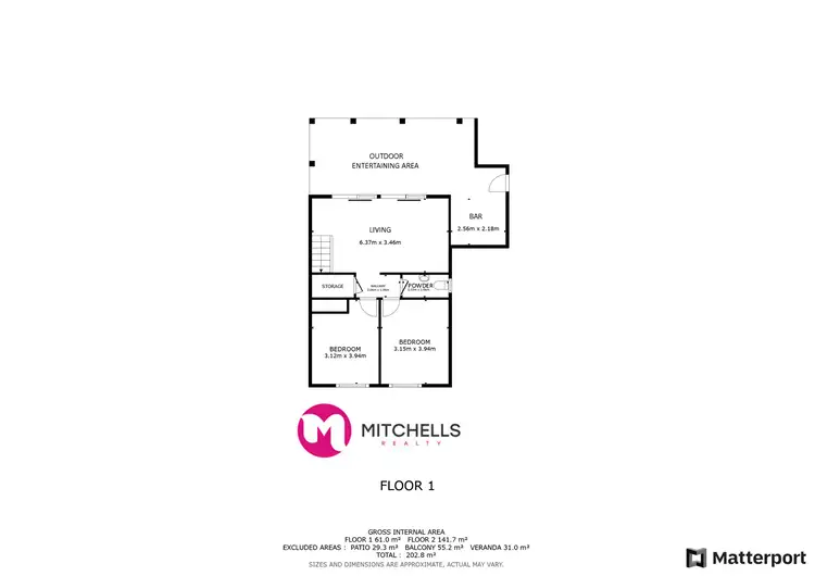 Floorplan of Homely house listing, 40 Fraser Drive, River Heads QLD 4655