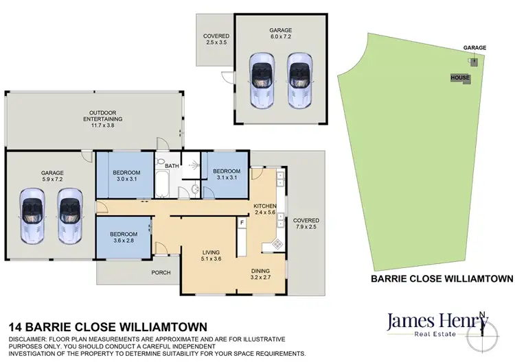 Floorplan of Homely house listing, 14 Barrie Close, Williamtown NSW 2318
