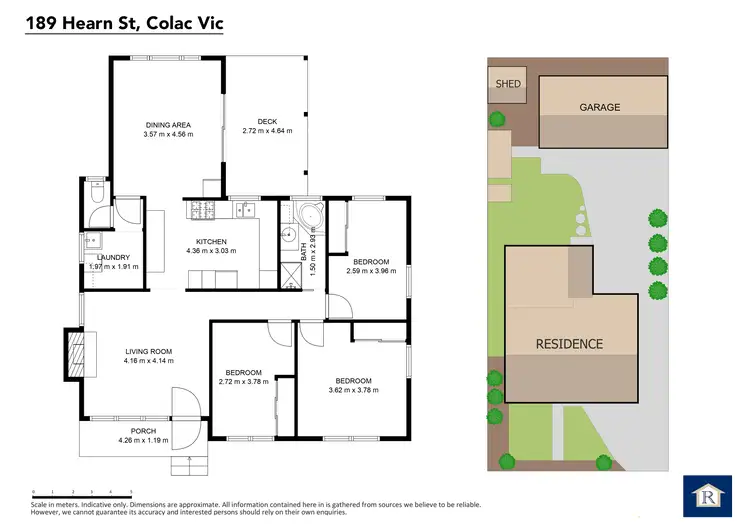 Floorplan of Homely house listing, 189 Hearn Street, Colac VIC 3250