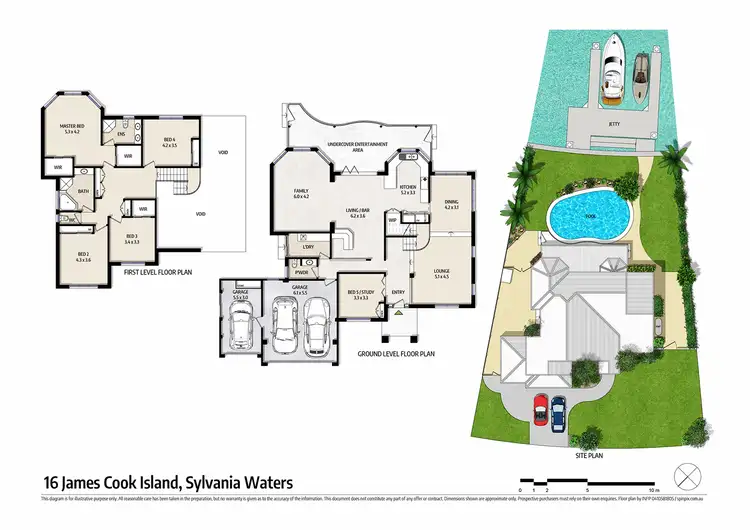 Floorplan of Homely house listing, 16 James Cook Island, Sylvania Waters NSW 2224