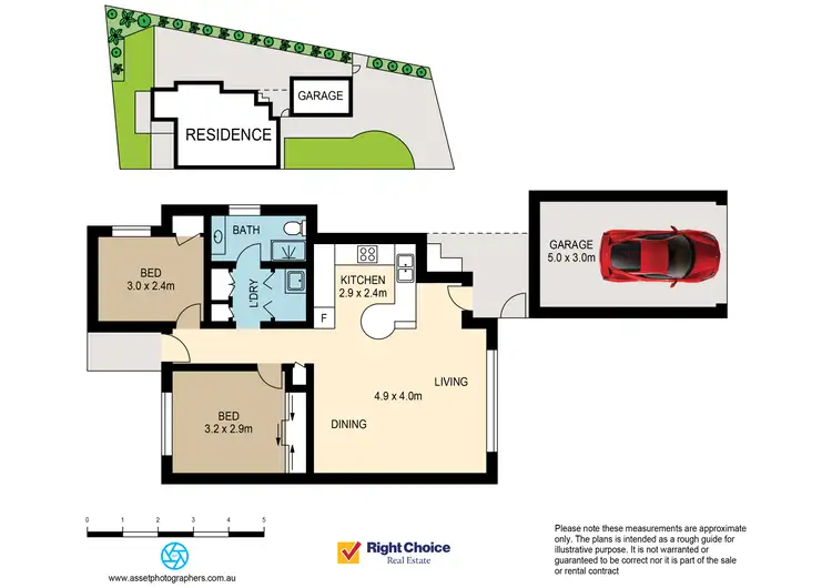 Floorplan of Homely villa listing, 1/12 Bellbird Close, Barrack Heights NSW 2528