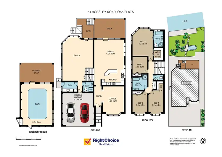 Floorplan of Homely house listing, 61 Horsley Road, Oak Flats NSW 2529